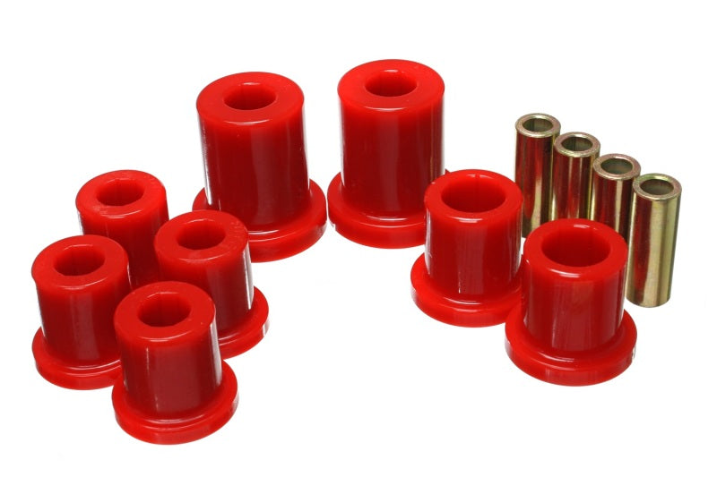 Energy Suspension 03-09 Lexus GX470 / 03-09 Toyota 4Runner 2WD/4WD Red Front Control Arm Bushing Set - eliteracefab.com