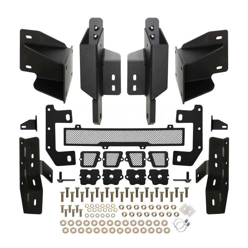 Westin 15-19 Chevrolet Silverado 2500/3500 Pro-Series Front Bumper - Textured Black Westin