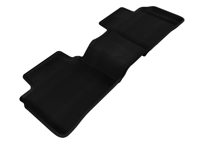 3D MAXpider L1NS05721509 2013-2018 Nissan Altima Sedan Kagu 2nd Row Floormats - Black