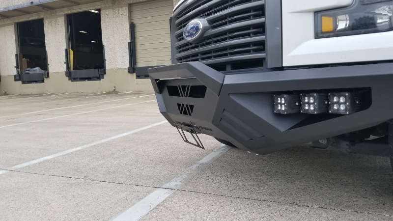 Road Armor 15-17 Ford F150 SPARTAN Front Bumper Bolt-On Pre-Runner Guard - Tex Blk Road Armor