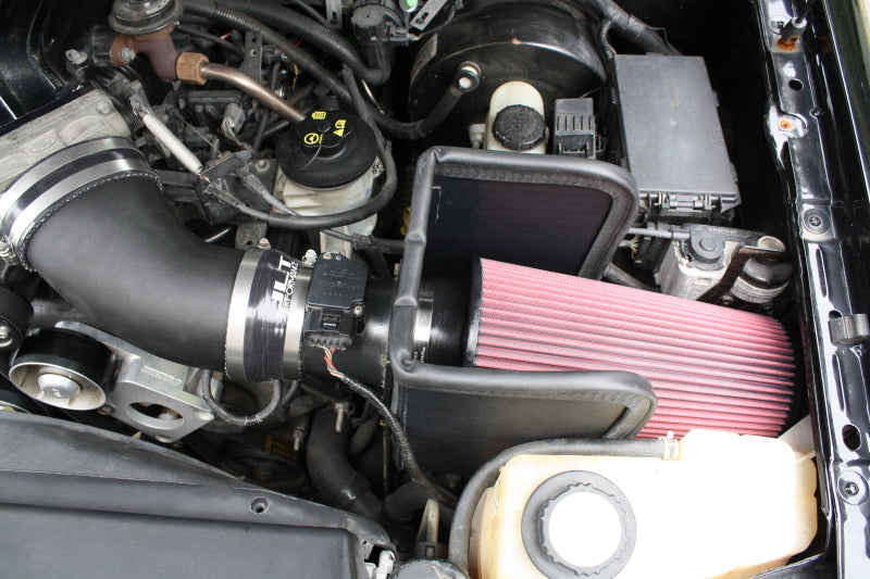 JLT 99-04 Ford Lightning Black Textured Big Air Intake Kit w/Red Filter - eliteracefab.com