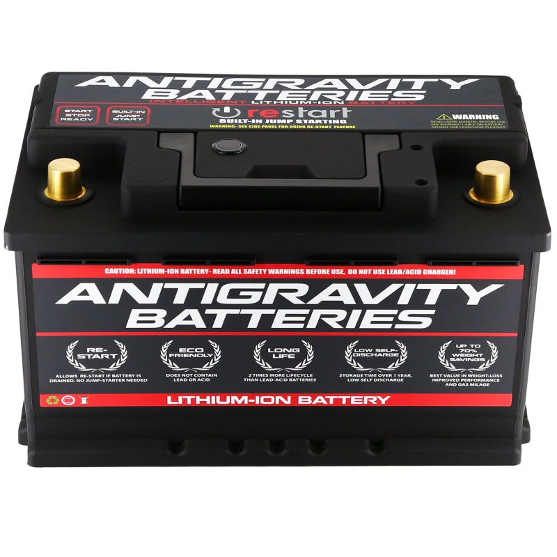 Antigravity H8/Group 49 Lithium Car Battery w/Re-Start - eliteracefab.com