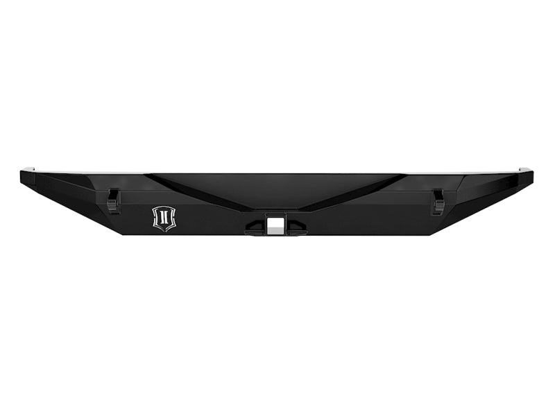 ICON 2018+ Jeep Wrangler JL Pro Series Rear Bumper w/Hitch/Tabs ICON