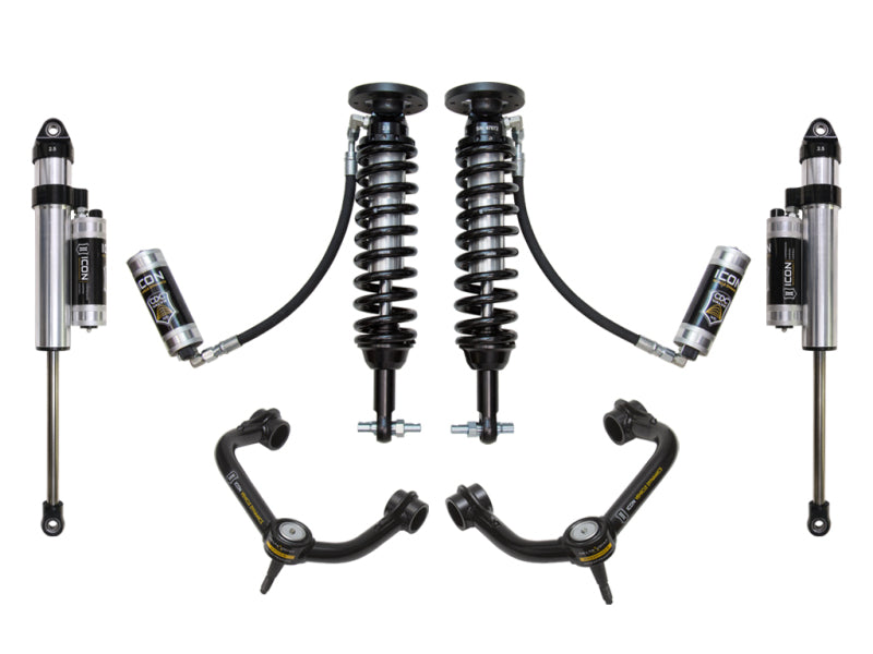 ICON 1.75-2.63in Stage 5 Tubular UCA Suspension System for 2014 Ford F-150 4WD - K93065T
