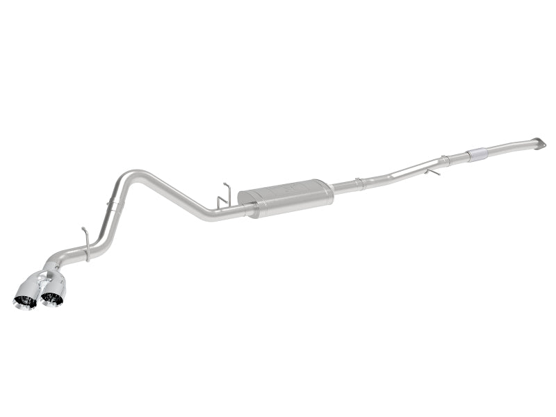 aFe Vulcan Series 3in 304SS Exhaust Cat-Back w/ Pol Tips 2019 GM Silverado / Sierra 1500 L4-2.7L (t) aFe