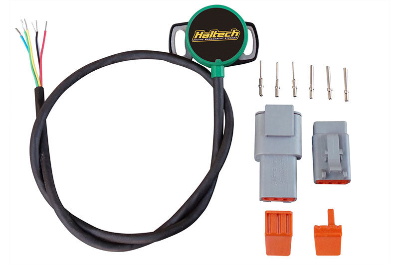 Haltech Throttle Position Sensor (Motorsport Contactless / 8mm D-Shaft / CW & CCW Rotation) - eliteracefab.com