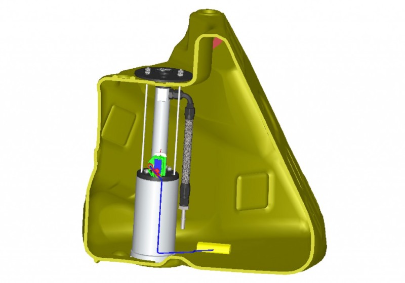 Aeromotive 18671 Eliminator in-tank fuel pump for 2003-2015 Chevrolet Corvette C5 and C6