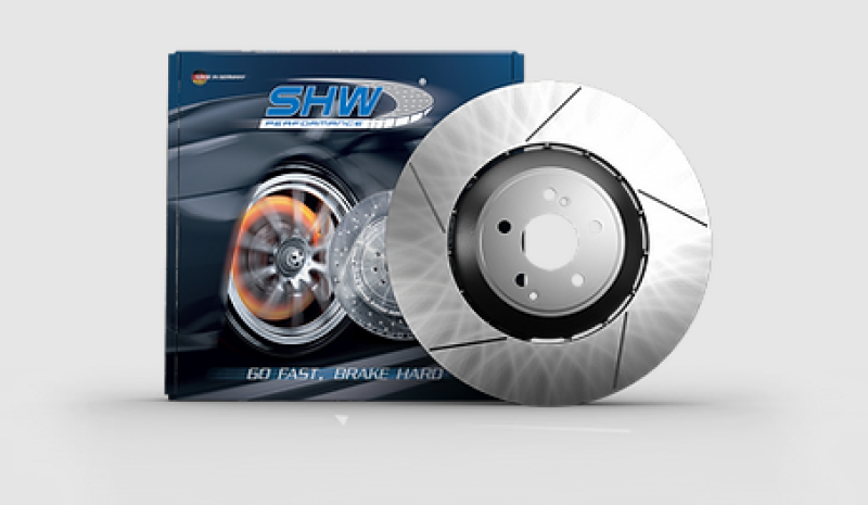 SHW 15-18 Porsche Macan Turbo 3.6L w/19in Wheel/Perf Package Left Front Slotted LW Brake Rotor - eliteracefab.com