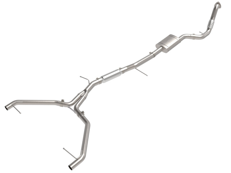 aFe 20-21 Audi A4 L4-2.0L (t) MACH Force-Xp 3in to 2-1/2in Stainless Steel Cat-Back Exhaust System aFe