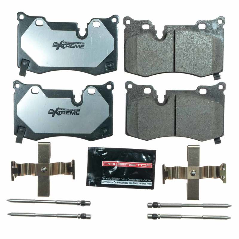 Power Stop 2020 Chevrolet Corvette C8 Base Rear Z26 Extreme Street Brake Pads w/Hardware PowerStop
