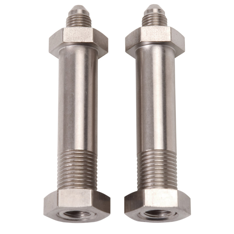Through-Frame Brake Fitting -3 AN to 1/8 in NPT 2 in Pair - 641490