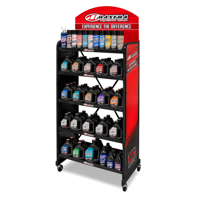 Maxima Standard Floor Display Large Metal Shelf Maxima