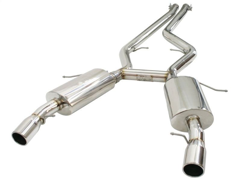 aFe MACHForce XP Exhausts Cat-Back SS-304 EXH CB BMW 335i (E90/92 Only) 07-09 L6-3.0L (tt) SS-304 aFe