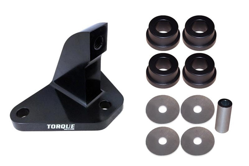 Torque Solution Mustache Bar Eliminator w/ Urethane Bushings: Mitsubishi Evo 7/8/9 2001-2006 - eliteracefab.com