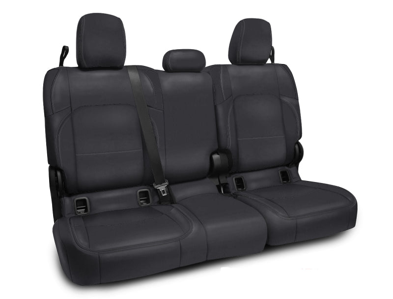PRP  2020+ Jeep Gladiator JT Rear Bench Cover with Cloth Interior - All Black B055-02