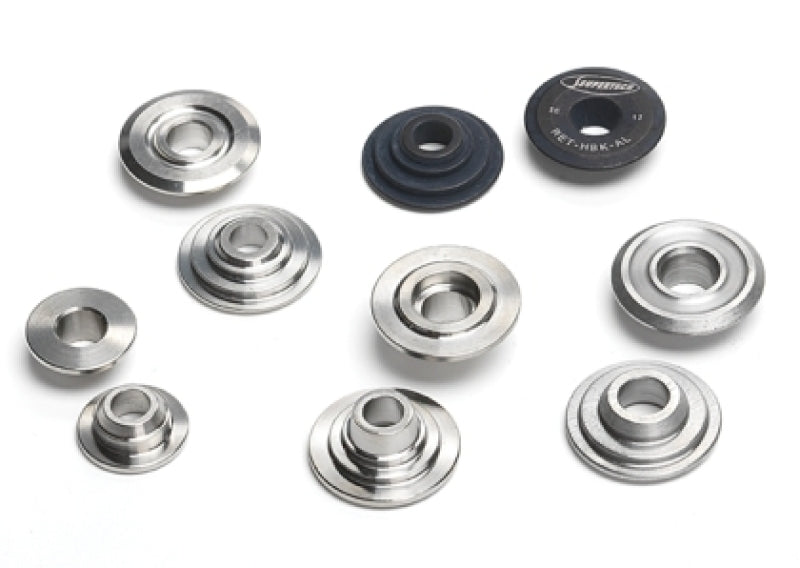 Supertech Titanium Retainer for Mini R56 - Set of 16 (Fits OEM Spring or SPR-MC56BE) Supertech