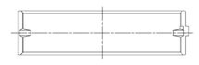 ACL 5M1432HX-STD Ford V8 351M-351W-400 Race Series Main Bearing Set