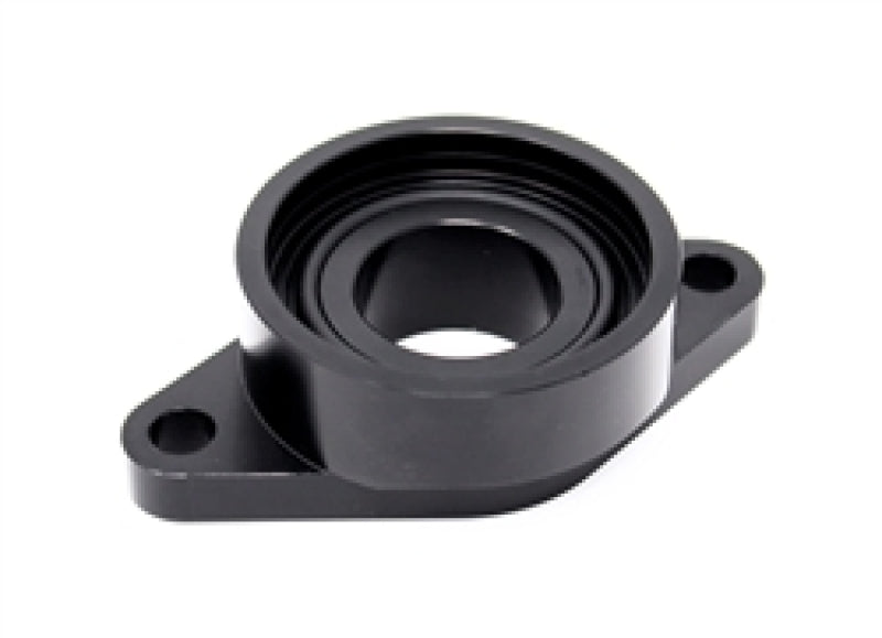 Torque Solution Billet Stock to HKS Blow Off Valve Adapter (Black) for 1990-1994 Mitsubishi Eclipse - TS-1G-HKS-BK
