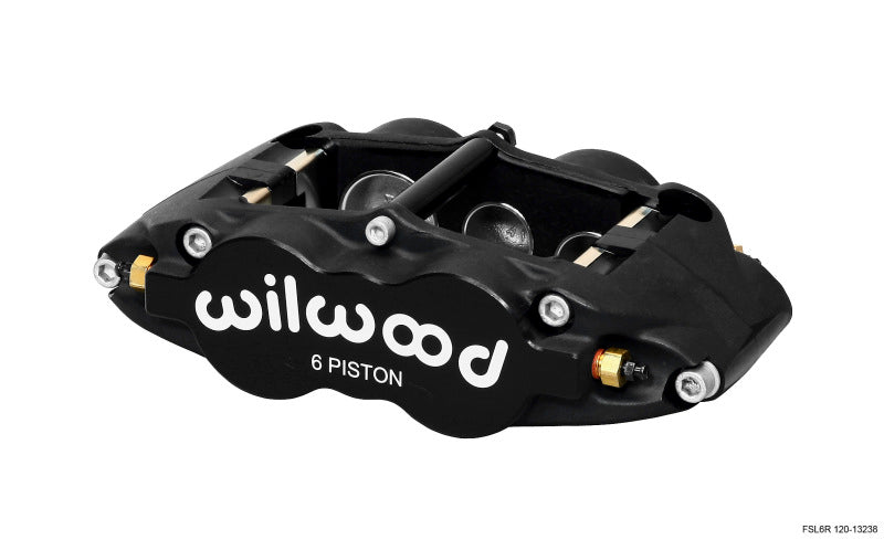 Wilwood Caliper-Forged Superlite 6R-L/H 1.62/1.12/1.12in Pistons 0.81in Disc Wilwood