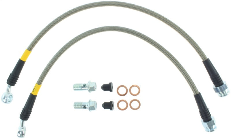 StopTech Stainless Steel Rear Brake lines for Mazda 93-95 RX-7 - eliteracefab.com