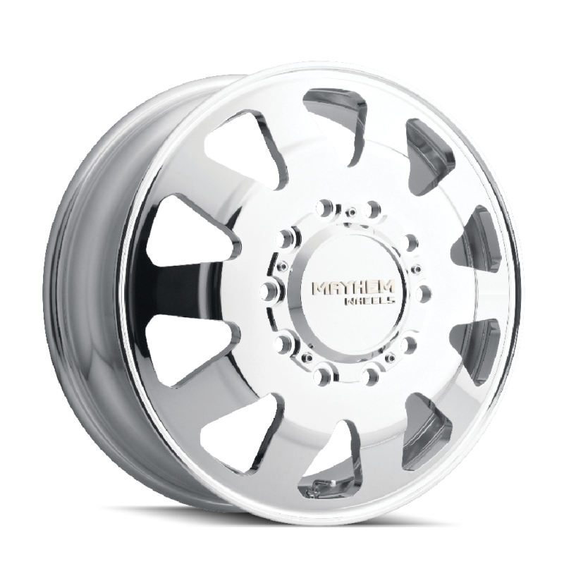 Mayhem 8181 Challenger Dually 22x8.25 / 10x225 BP / 169mm Offset / 170.1mm Hub Polished Wheel Mayhem