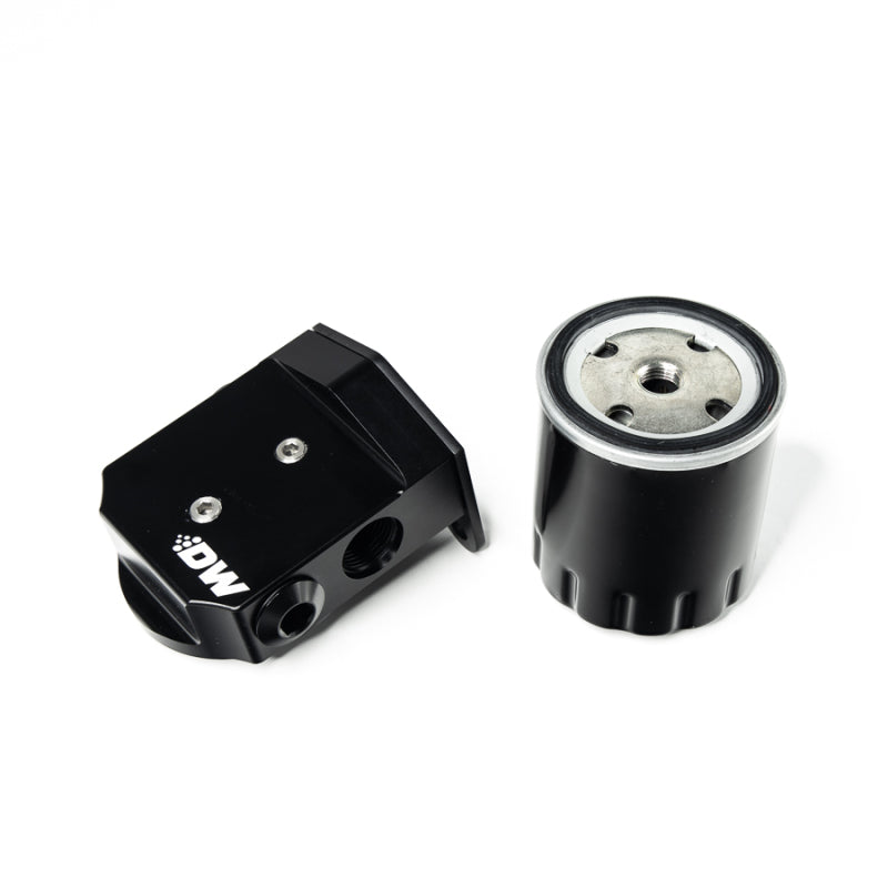 DeatschWerks Universal Spin-On Filter Kit 5 Micron E85 compatible - eliteracefab.com