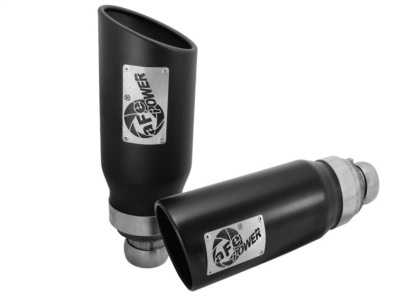 aFe Power 09-15 Dodge Ram 3.0L/5.7L Black Exhaust Tip Upgrade aFe