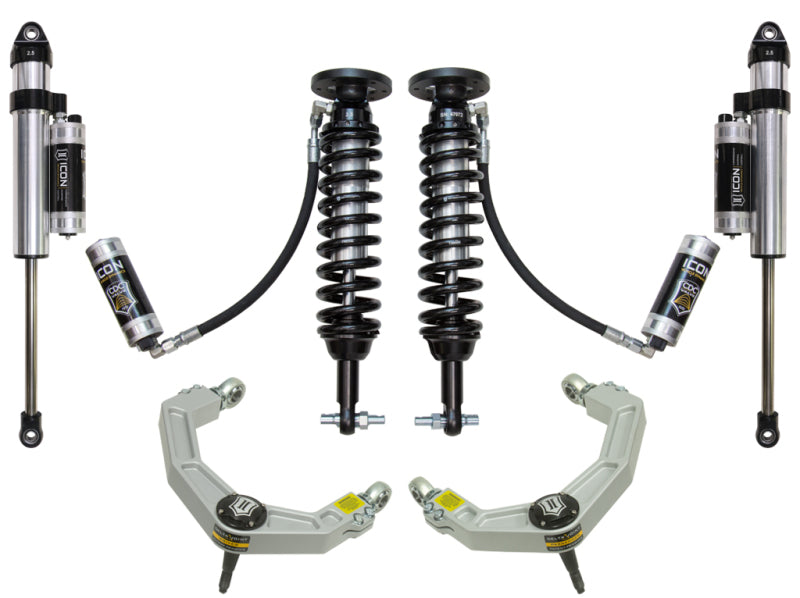 ICON 1.75-3in Stage 5 Billet UCA Suspension System for 2015-2020 Ford F-150 2WD - K93095