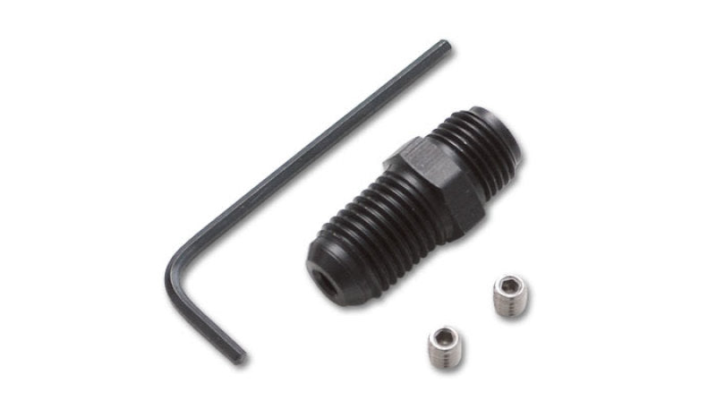 Vibrant -4AN to 7/16-24 Oil Restrictor Fitting Kit for Garrett ball bearing Turbochargers - eliteracefab.com