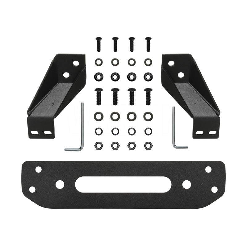 Westin 2018-2021 Jeep JL Wrangler (2dr/4dr) WJ2 Winch Tray - Black - eliteracefab.com