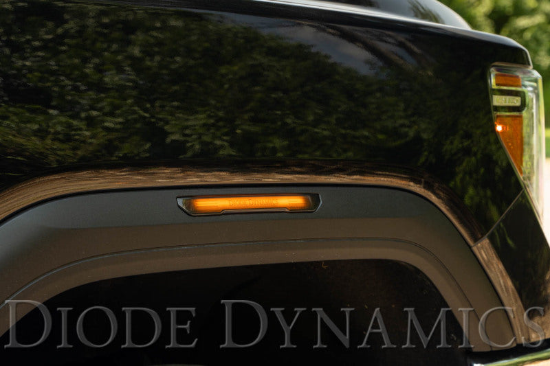 Diode Dynamics 20-21 Sierra 2500/3500 LED Sidemarkers HD Smoked Set Diode Dynamics