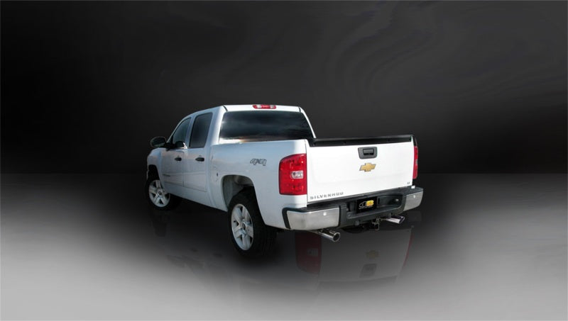 Corsa/dB 07-09 Chevrolet Silverado Crew Cab/Short Bed 1500 6.2L V8 Polished Sport Cat-Back Exhaust CORSA Performance
