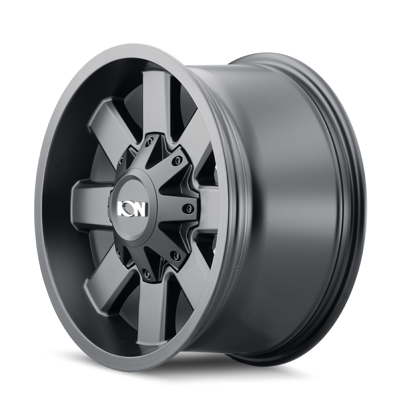 ION Type 141 17x9 / 6x120 BP / 18mm Offset / 78.1mm Hub Satin Black Wheel ION Wheels