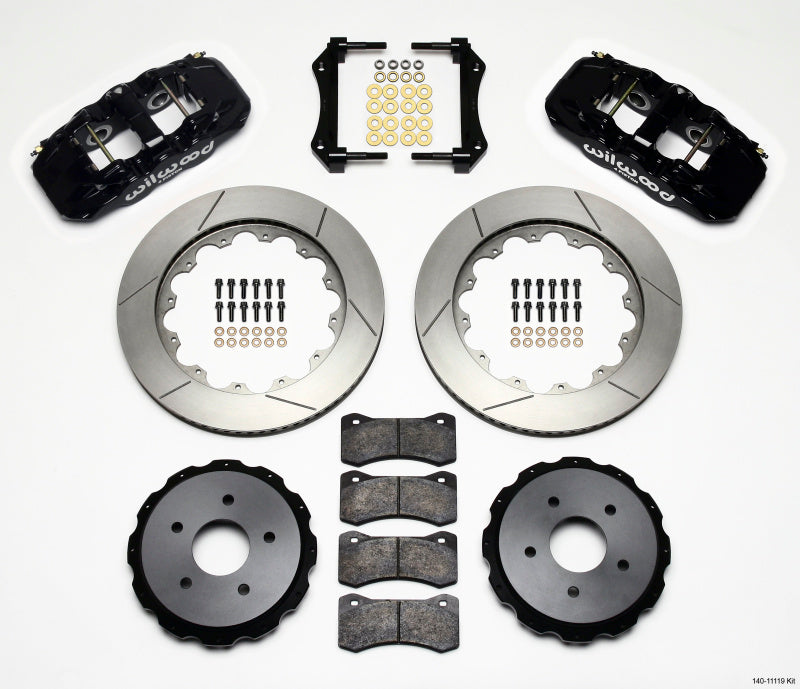 Wilwood AERO4 Rear Kit 14.00in 97-04 Corvette C5/Z06 05-13 C6 Wilwood