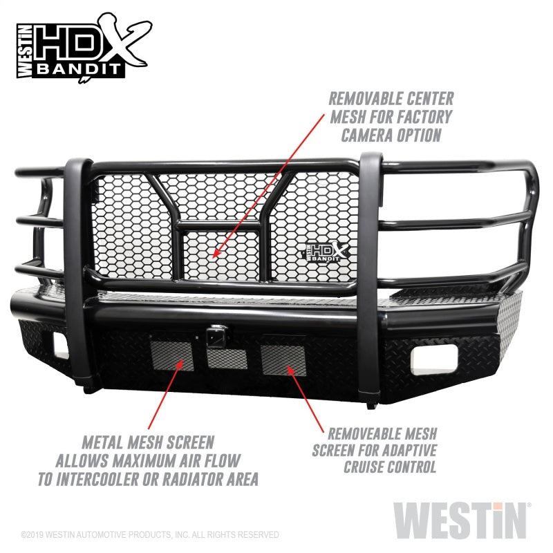 Westin/HDX Bandit 18-20 Ford F-150 (Excl. EcoBoost) Front Bumper - Black Westin