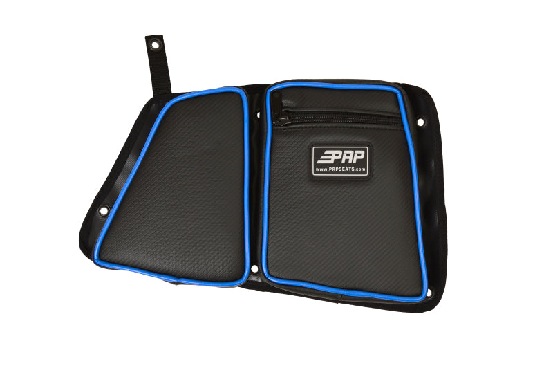 PRP Polaris RZR Rear Door Bag with Knee Pad for Polaris RZR/(Passenger Side)- Blue E41-V