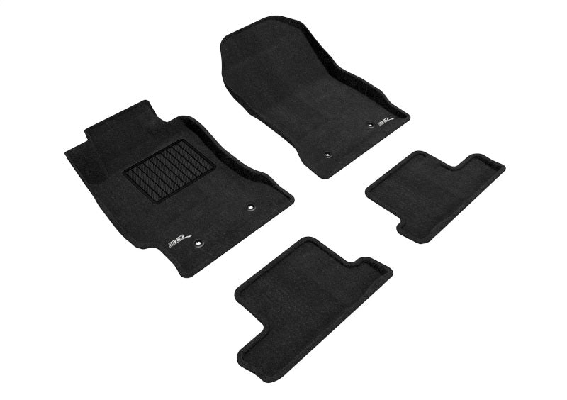 3D Maxpider L1SB00704709 13-20 Subaru Brz Elegant 1st 2nd Row - Floor Mat Set (Black)