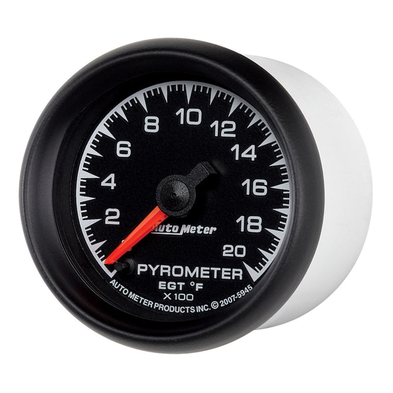 Autometer ES 52mm Full Sweep Electronic 0-2000 Degree F EGT/Pyrometer Gauge 5945