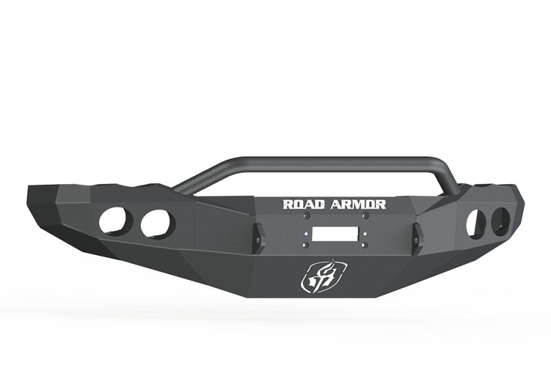 Road Armor 02-05 Dodge 1500 Stealth Front Winch Bumper w/Pre-Runner Guard - Tex Blk Road Armor