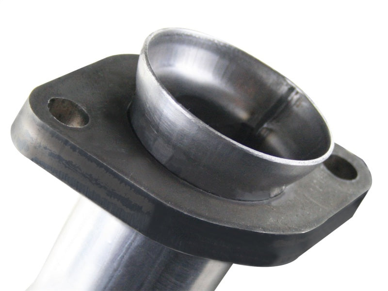 aFe Twisted Steel Delete Down-Pipe and Y-Pipe 2 to 2-1/2in Alum Steel Exhaust 12-16 Jeep Wrangler aFe