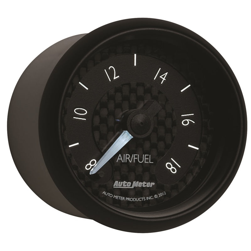Autometer GT Series 52mm Full Sweep Electronic 8:1-18:1 AFR Wideband Air/Fuel Ratio Analog 8070