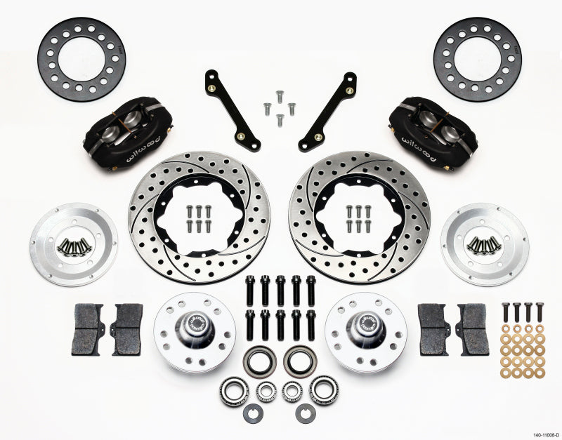 Wilwood Forged Dynalite Front Kit 11.00in Drilled 79-81 Camaro Wilwood