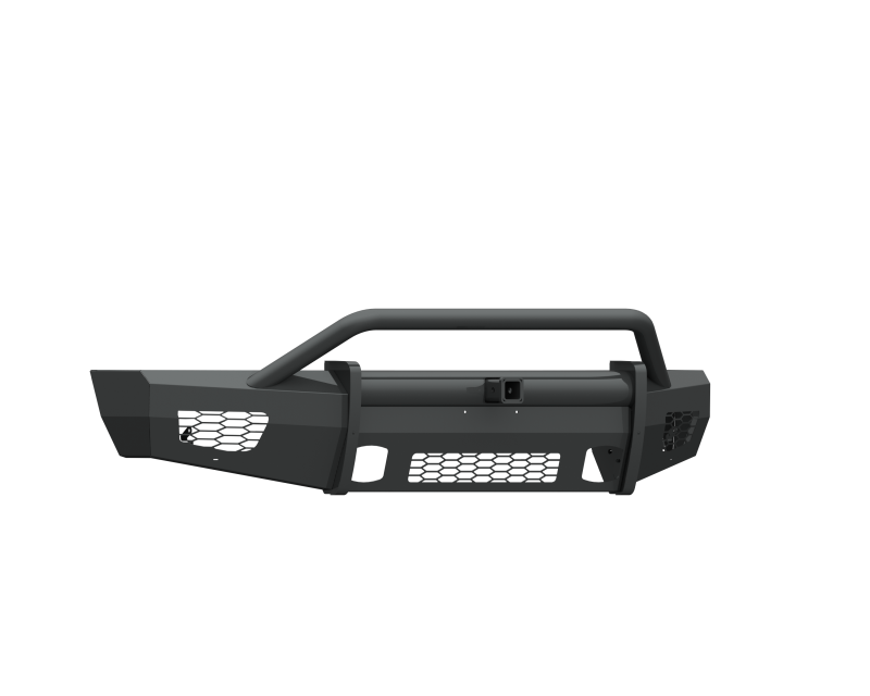 Road Armor 15-17 Ford F-150 Vaquero Front Bumper w/Pre-Runner Guard 2in Receiver - Tex Blk Road Armor