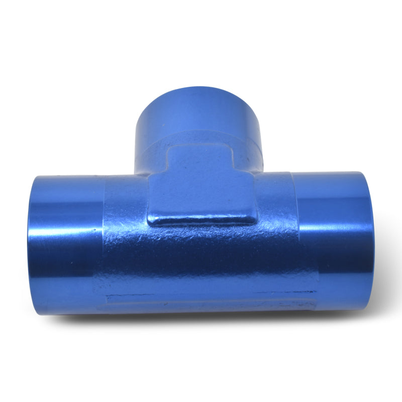 Russell 3/8 in NPT Female NPT Pipe Tee Blue - 661730