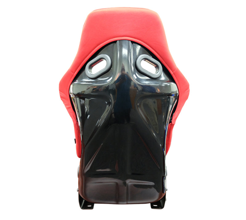NRG FRP Bucket Seat (Red Cloth) - Large - FRP-300RD
