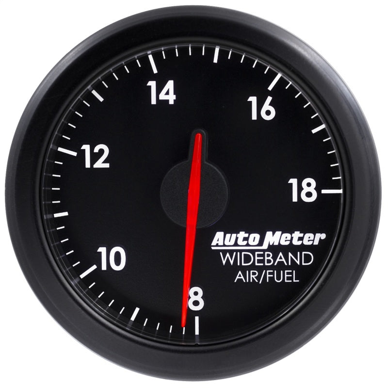 Autometer Airdrive 2-1/6in Wideband Air / Fuel Gauge 10:1-17:1 ARF Range - Black 9178-T