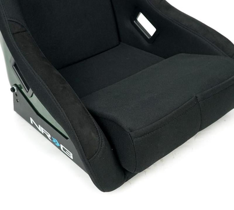 NRG Innovations Carbon Fiber Bucket Seat - Large - Blue – RSC-302CF/BL