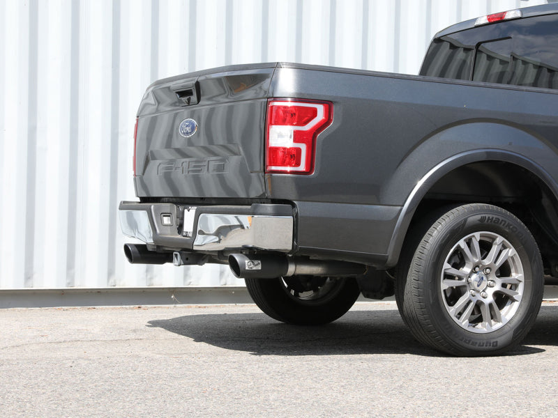 aFe Vulcan Series 3in 304SS Cat-Back w/ Black Tips 15-20 Ford F-150 V6 2.7L/35L(tt) / V8 5.0L aFe