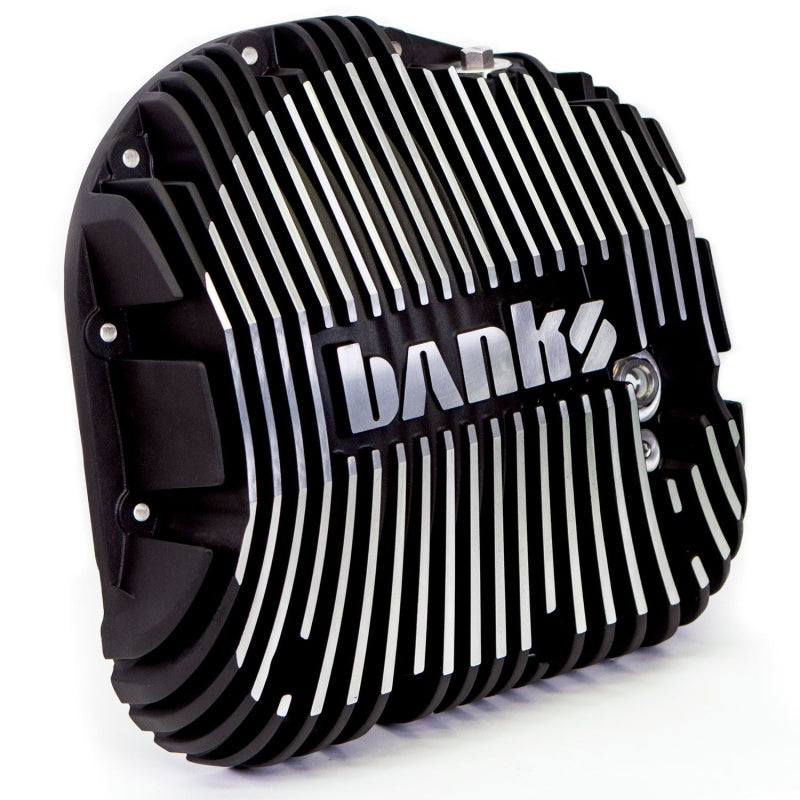 Banks 85-19 Ford F250/ F350 10.25in 12 Bolt Black Milled Differential Cover Kit - eliteracefab.com