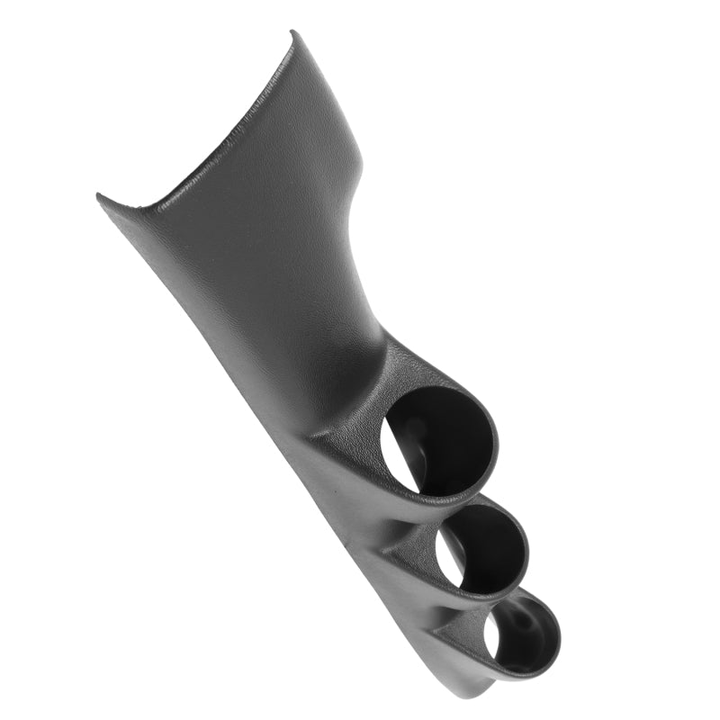 Autometer 03-04 Hyundai Tiburon 2 1/6inch Black Triple Pillar Gauge Pod 22241